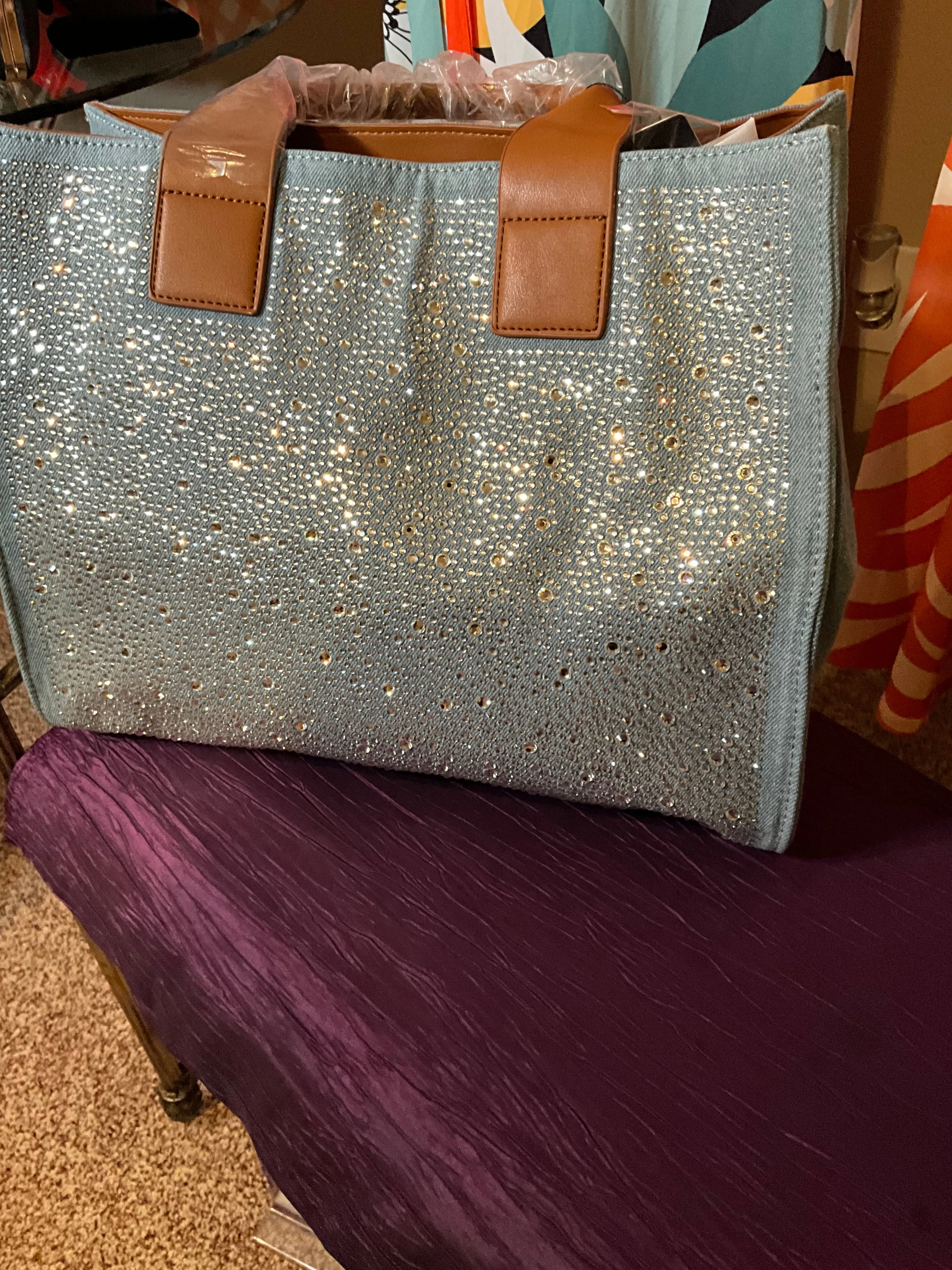 Just Cute Denim Bag