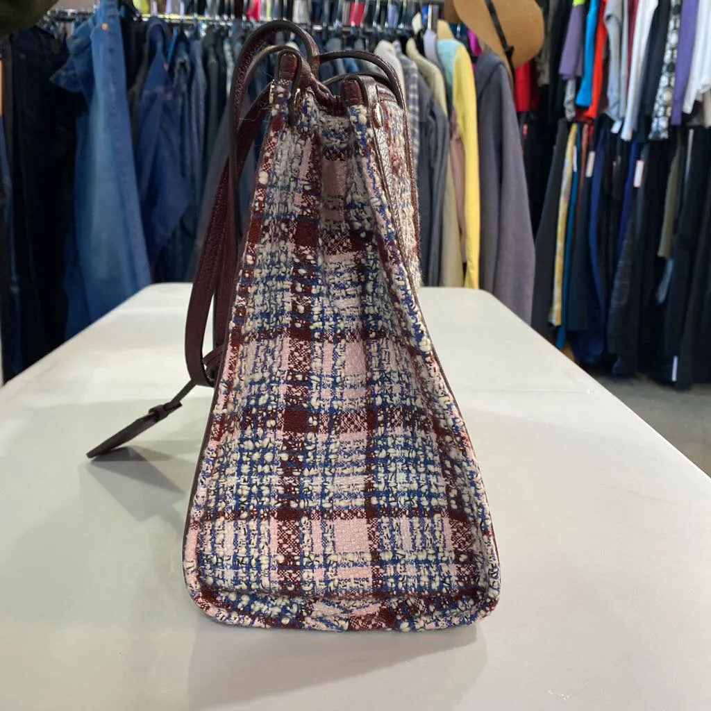 Kate Spade tweed handbag