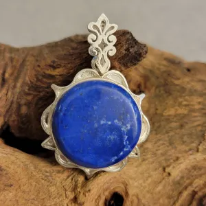 Lapis Lazuli Sterling Silver Pendant