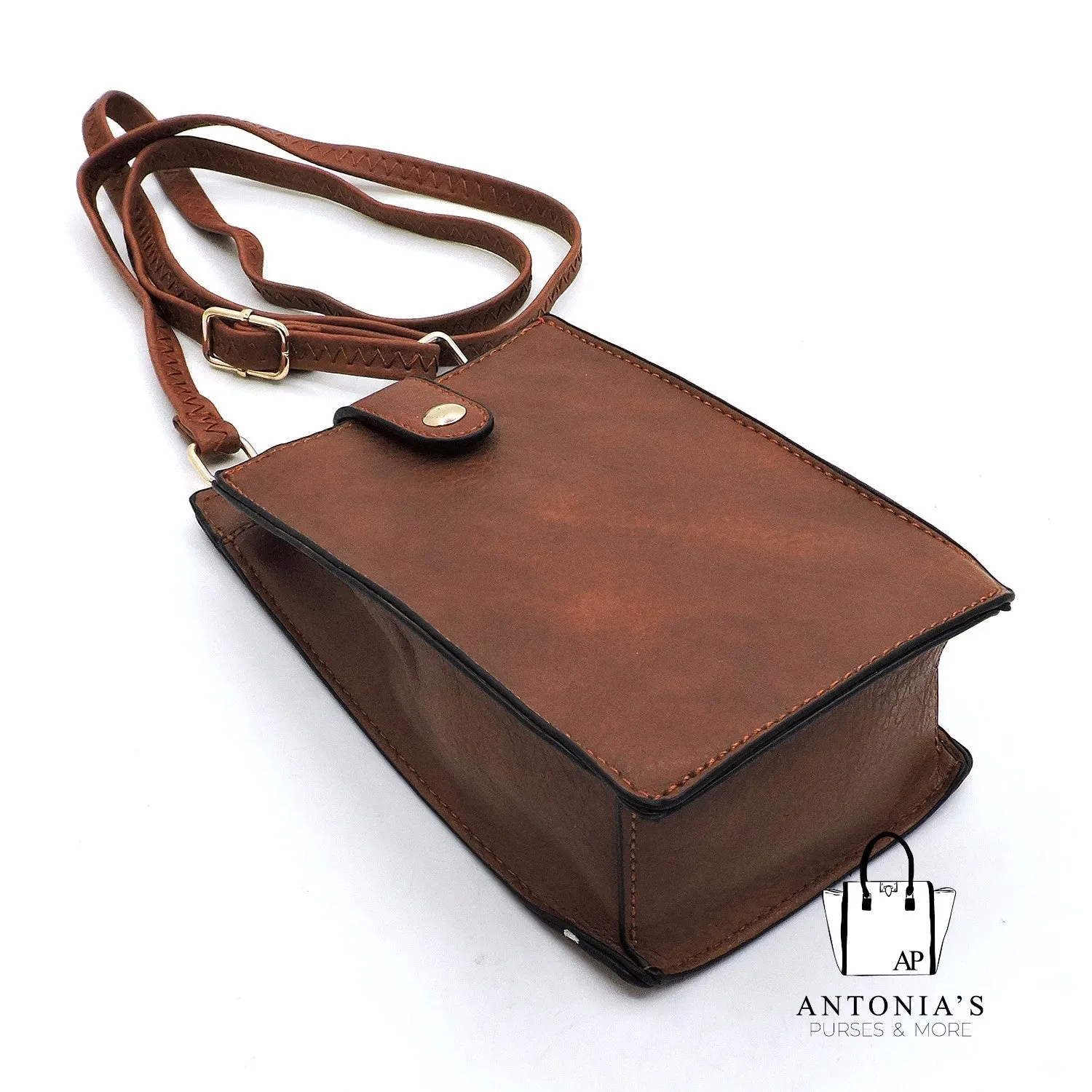 Le Miel Fashion Crossbody Bag Cell Phone Purse - Stone
