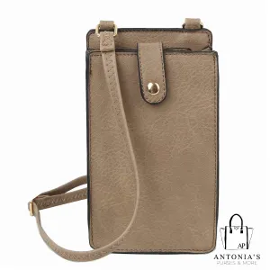 Le Miel Fashion Crossbody Bag Cell Phone Purse - Stone