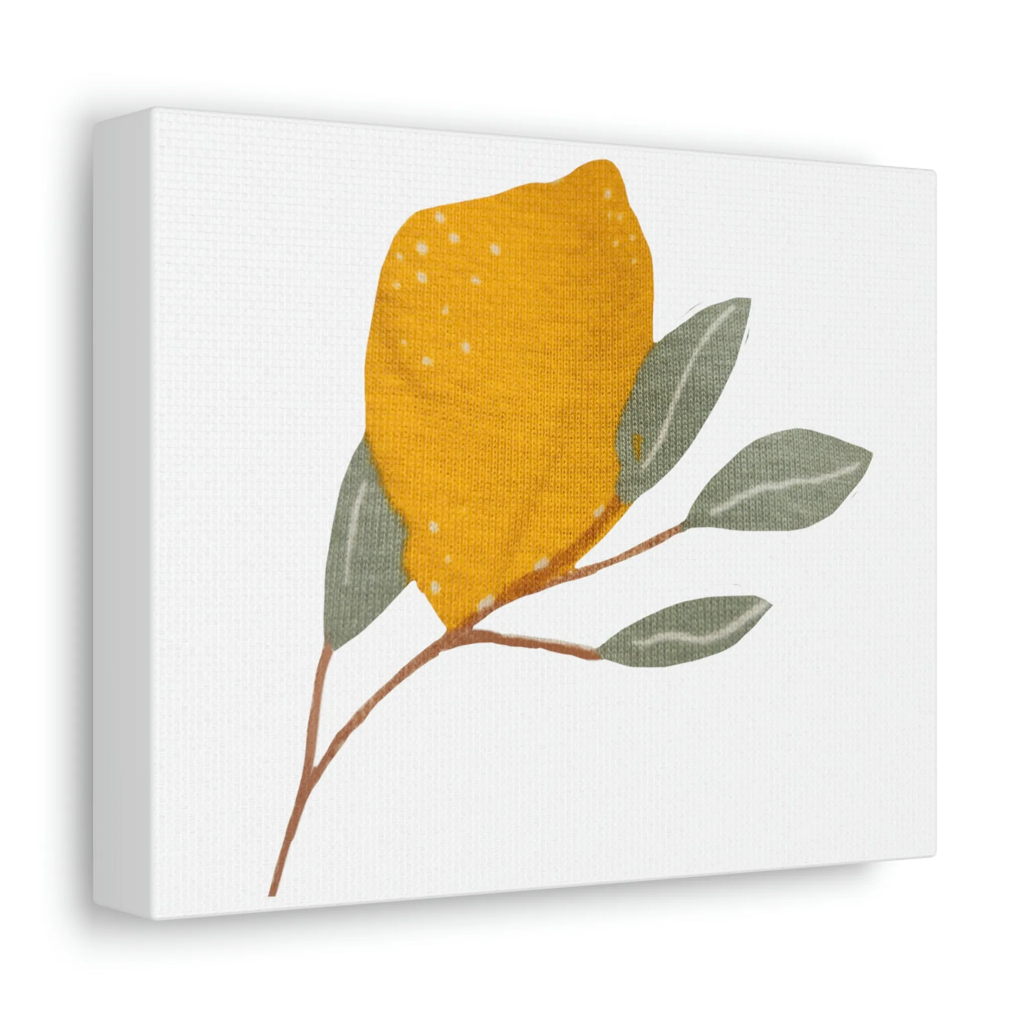 Lemons Stretched Canvas