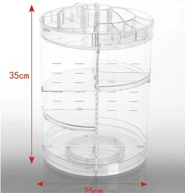 makeup organizer , Makeup plastic transparent Box