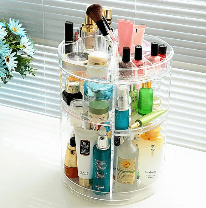 makeup organizer , Makeup plastic transparent Box