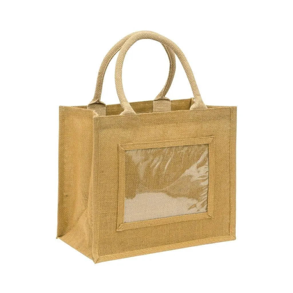 Medium Jute Bag Insert 203 x 152mm (8 x 6 inch) - Pack of 6