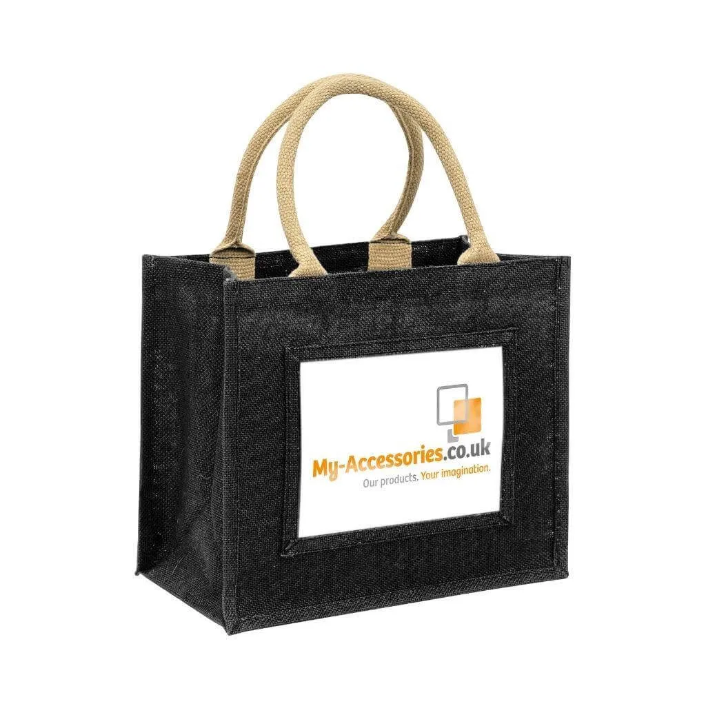 Medium Jute Bag Insert 203 x 152mm (8 x 6 inch) - Pack of 6