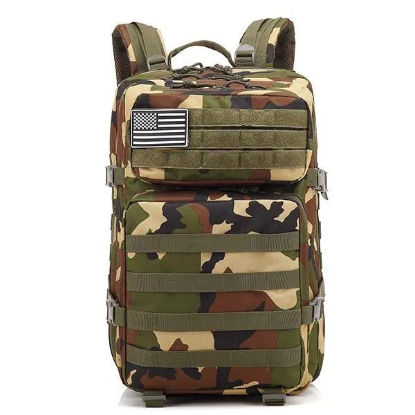 Men 50L Waterproof Backpack Military Tactical Bags Hunting OutBag