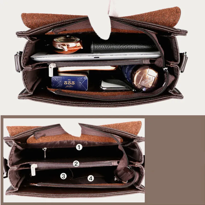 Men's Small Messenger Bag Shoulder Bag Casual Purse Handbags Crossbody Bag