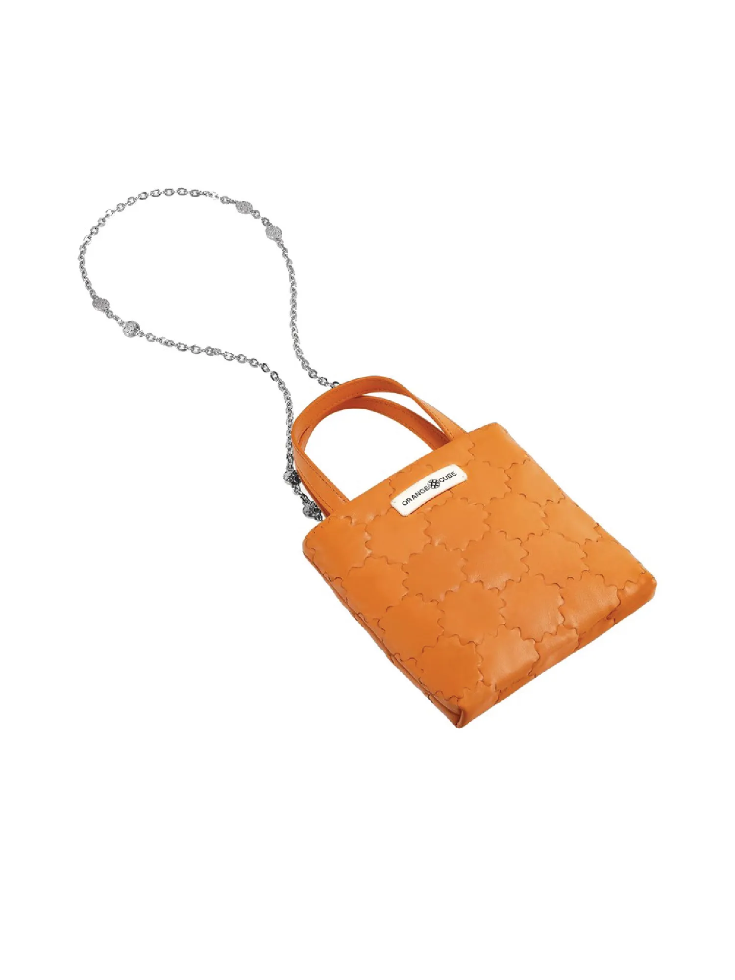 Mosaic Soft Tote - Orange