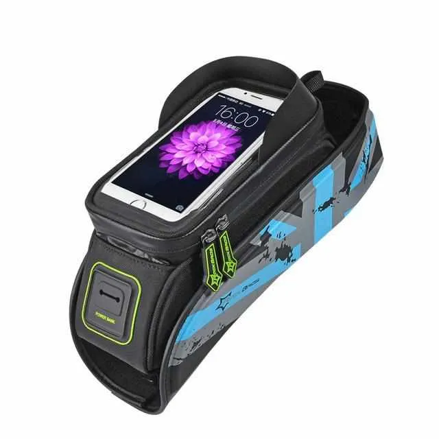 MTB/Road Bicycle/Bike Bags - Rainproof Cycling Top Front Tube Frame Bags 5.8/6.0 Phone Case Bike Accessories
