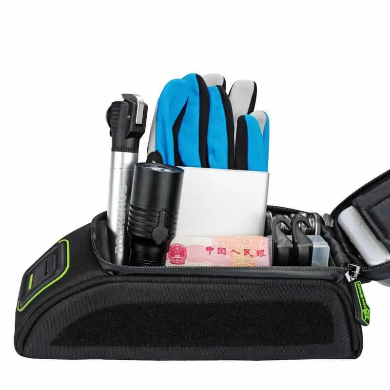 MTB/Road Bicycle/Bike Bags - Rainproof Cycling Top Front Tube Frame Bags 5.8/6.0 Phone Case Bike Accessories