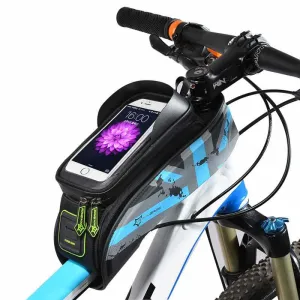 MTB/Road Bicycle/Bike Bags - Rainproof Cycling Top Front Tube Frame Bags 5.8/6.0 Phone Case Bike Accessories