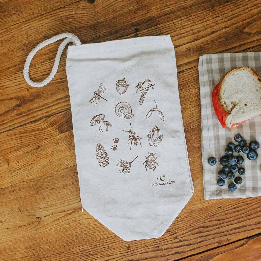 Nature Treasure Hunt Eco Lunch Bag