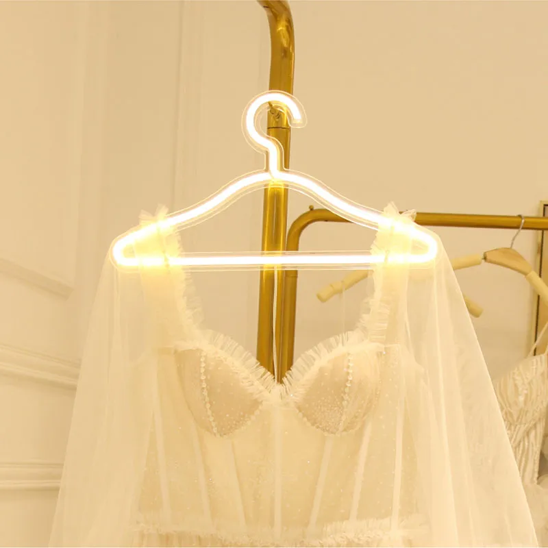 Neon Lights USB LED Clothes hanger