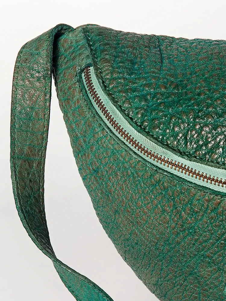 Never Mind Nmbgz122B Fanny Pack Vintage Handmade Genuine Cowhide Leather Women Bag Western Handbag Purse