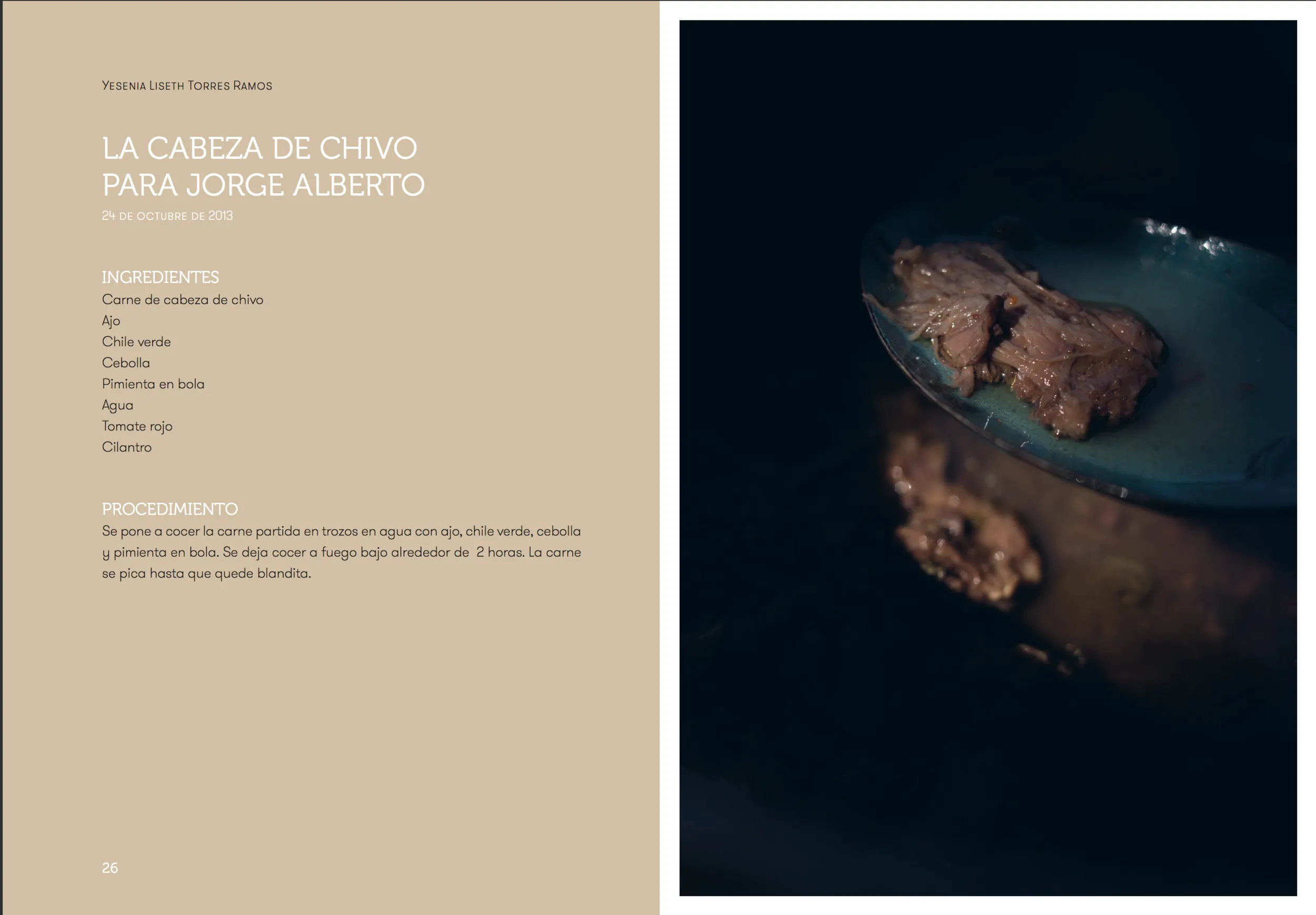 (*NEW ARRIVAL*) (Mexican) Zahara Gómez Lucini. The Memory Recipe Book