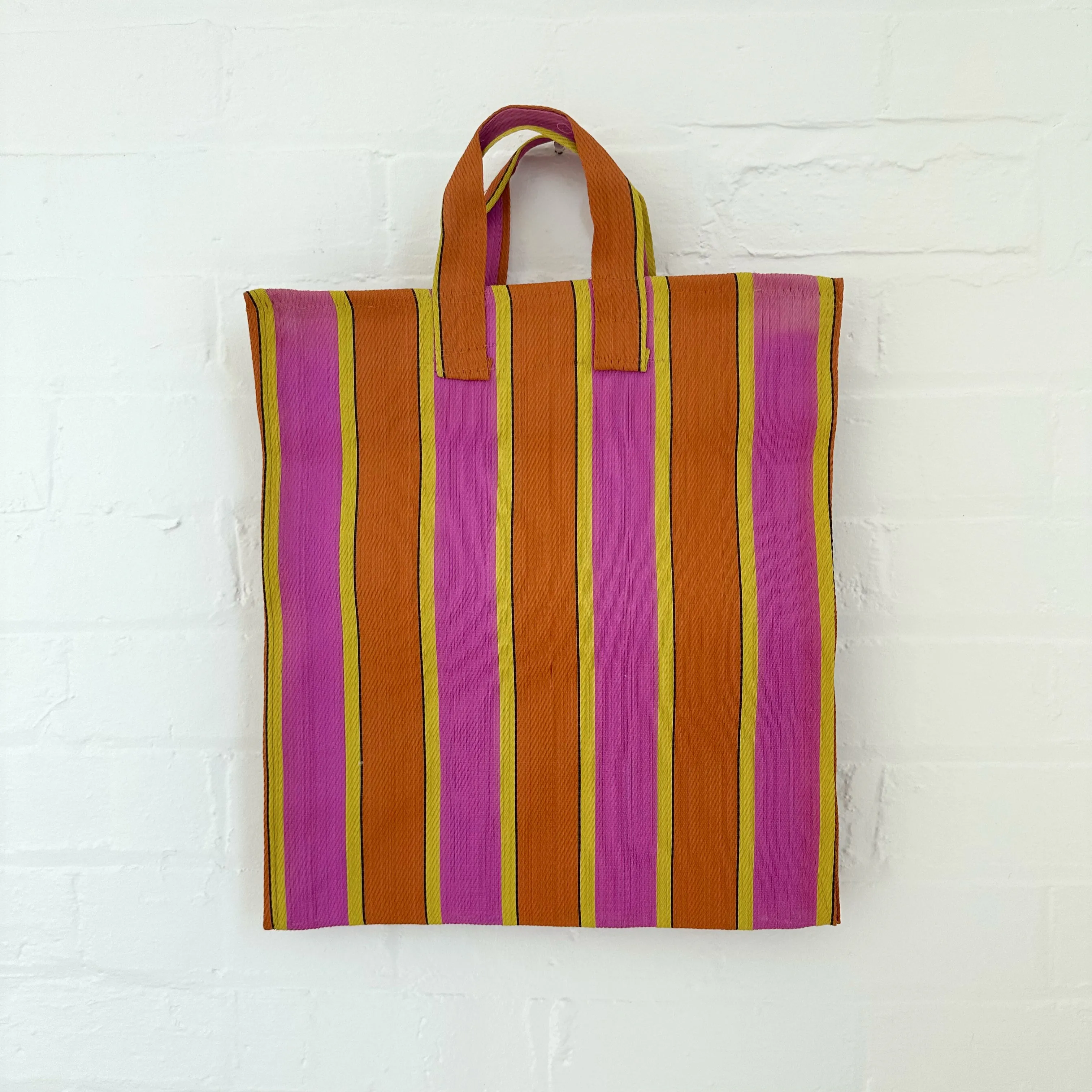 PAN AFTER DAY TO DAY STRIPE BAG: SMALL/TALL