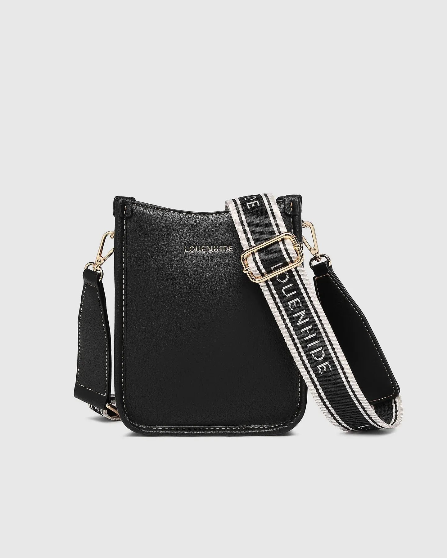 PARKER LOGO PHONE BAG BLACK