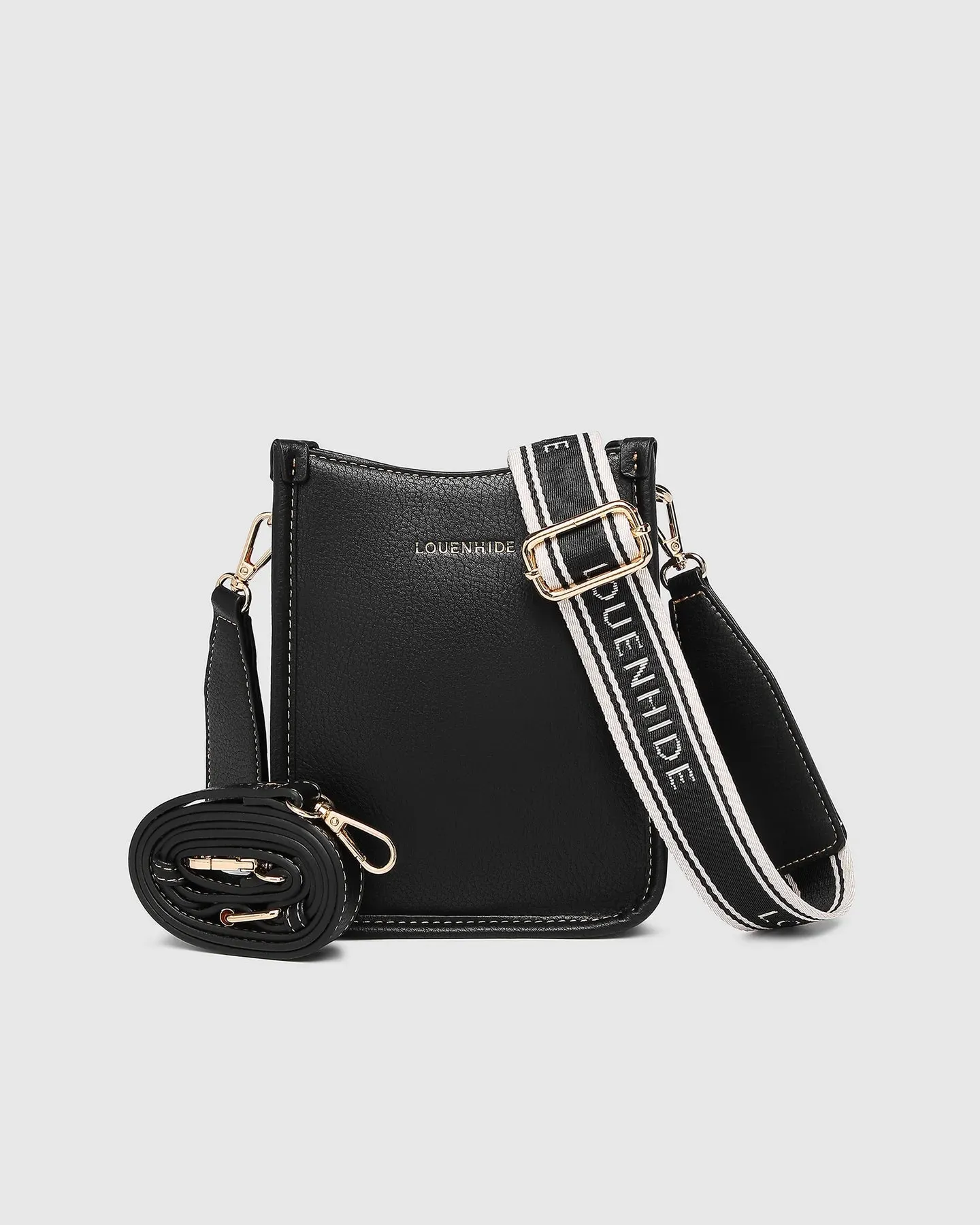 PARKER LOGO PHONE BAG BLACK