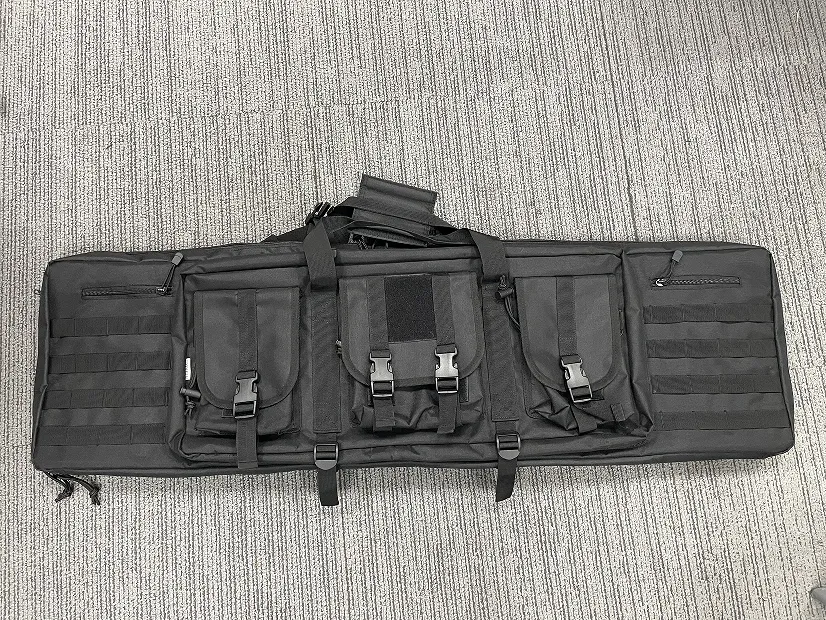 PERFBAGS Soft Rifle Case 36" 42" Tactical Long Double Rifle Backpack Gun Bag for Hunting Shooting Range, Firearm Transportation with Lockable Zipper and Molle System