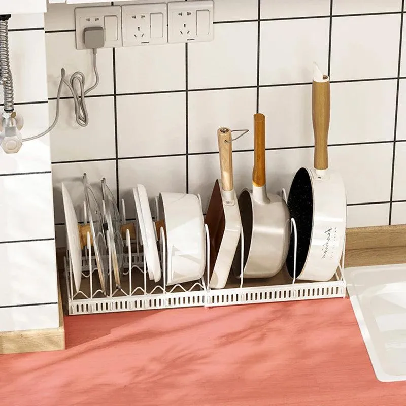 Pots and Pans Shelf Organizer