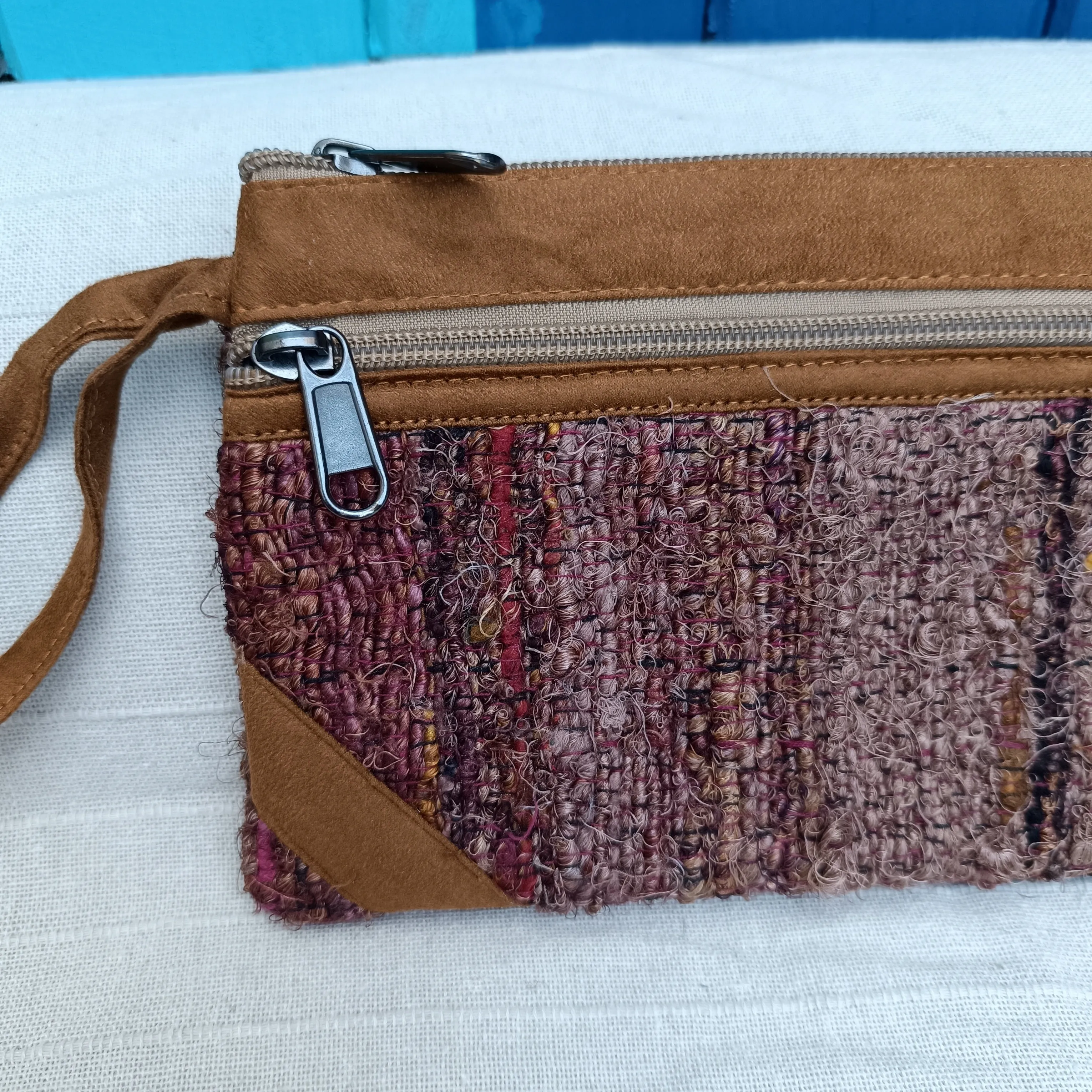 Recycled Woven Silk Purses Medium Size