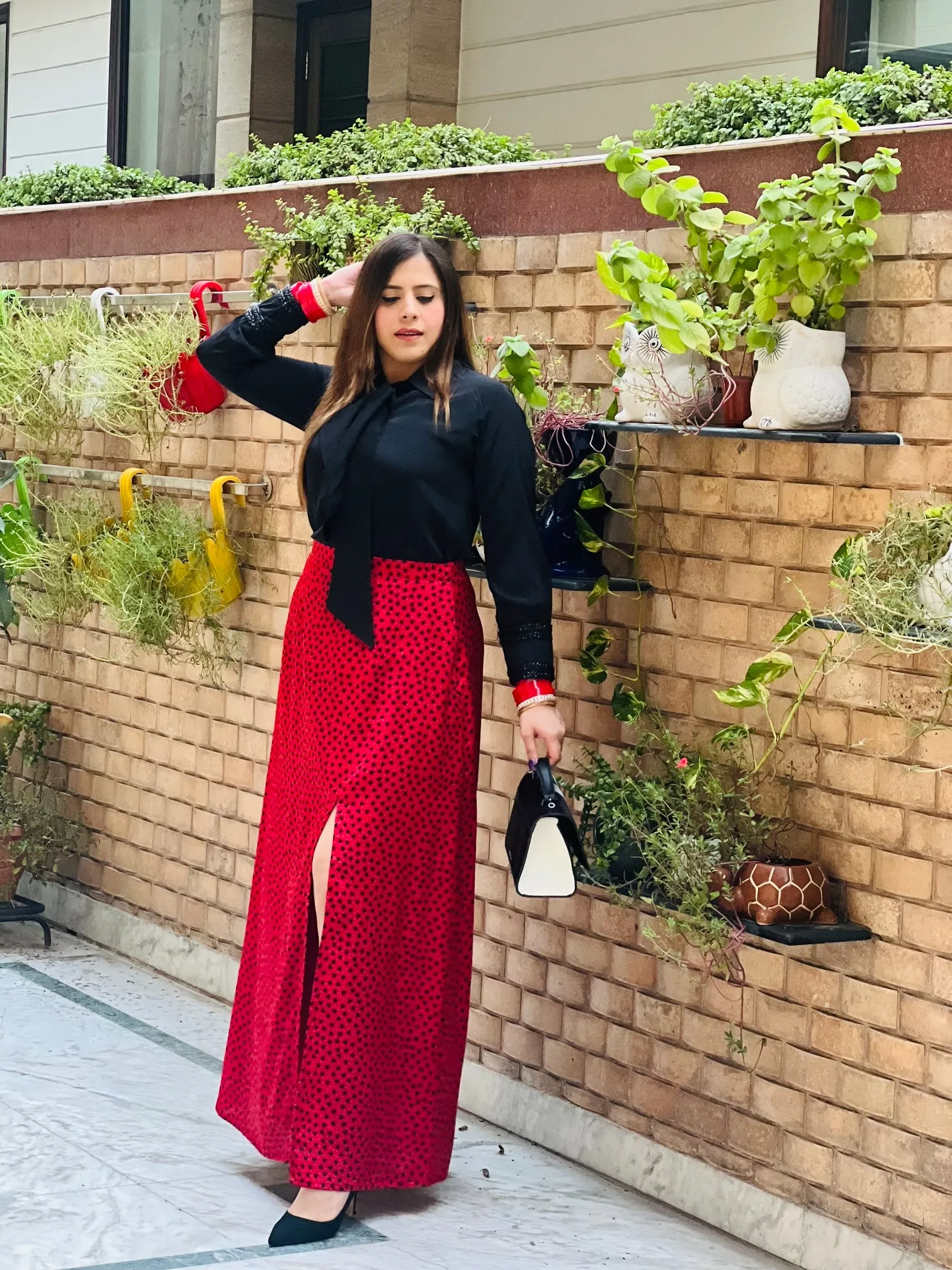 Red Heart Skirt