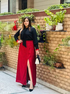 Red Heart Skirt