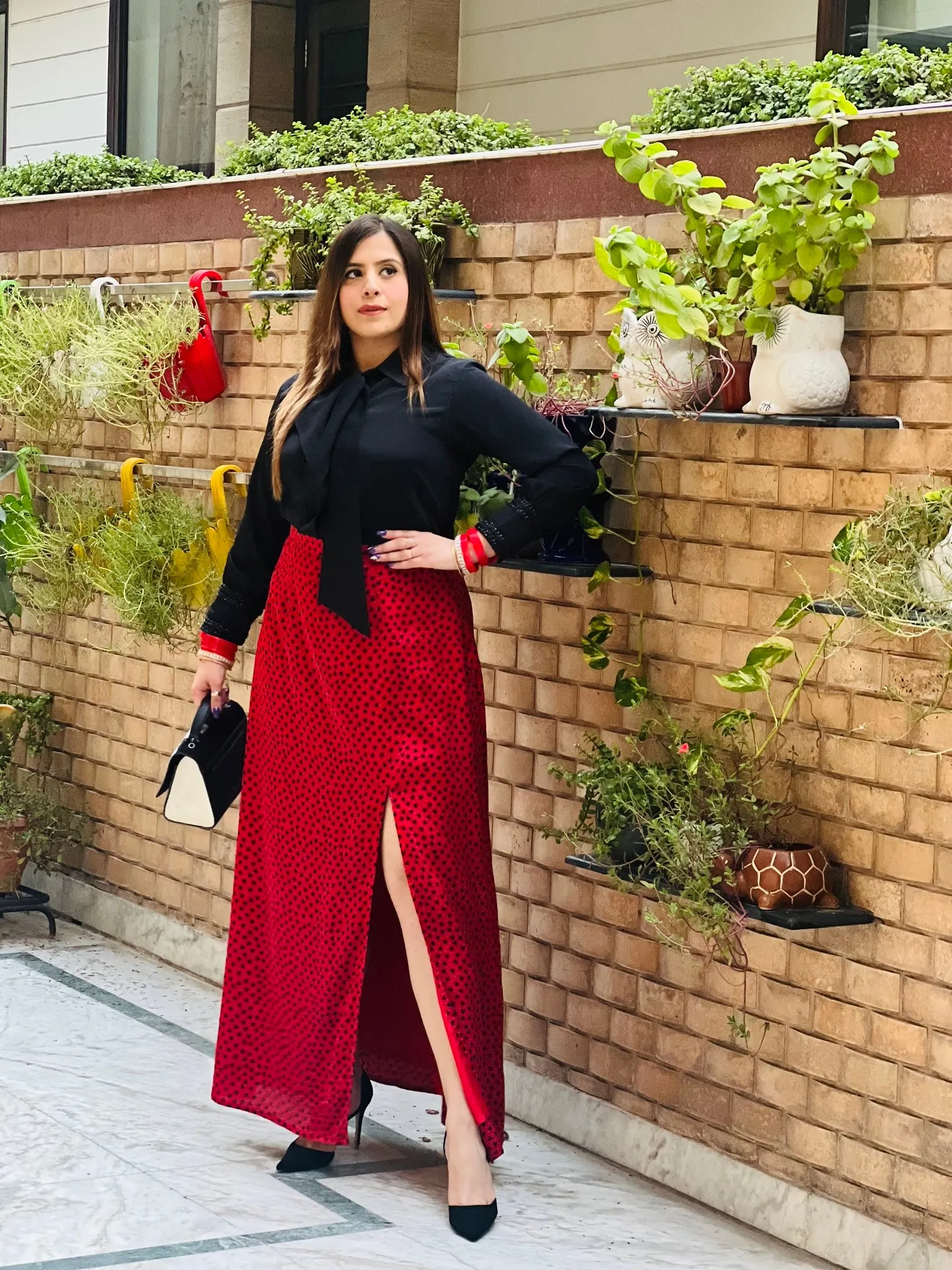 Red Heart Skirt
