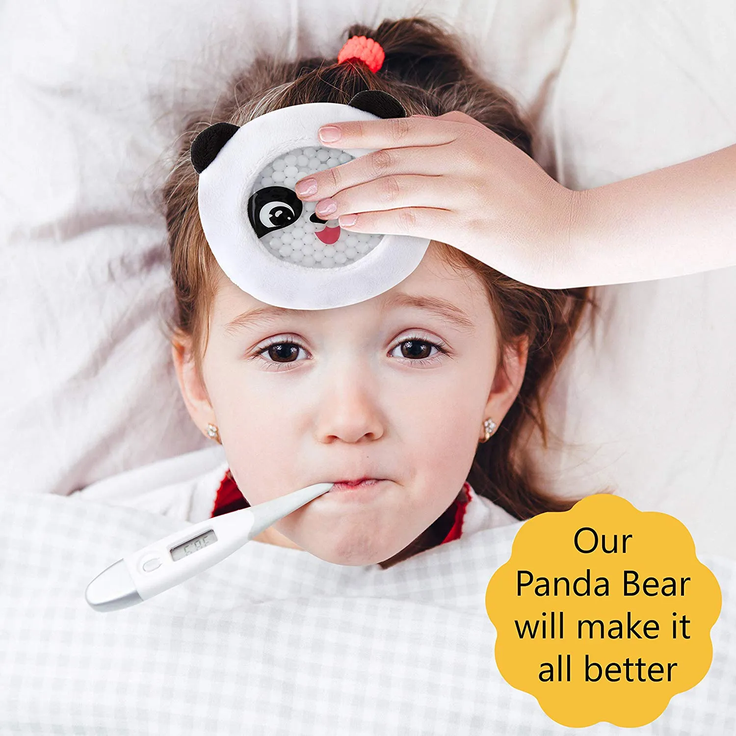 Reusable Gel Ice Packs & Warm Compress Animals Set for Kids