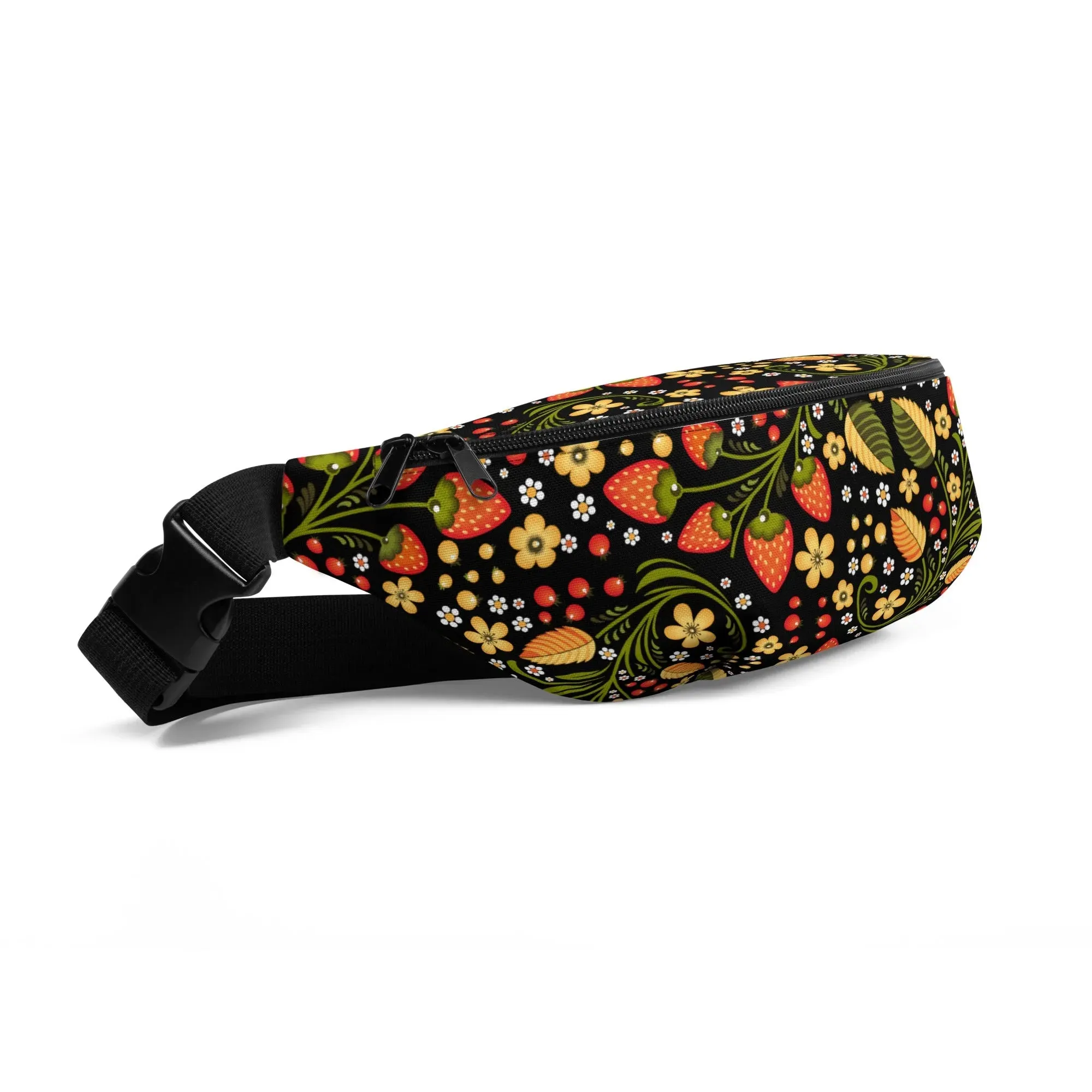 Russian Khokhloma Fanny Pack