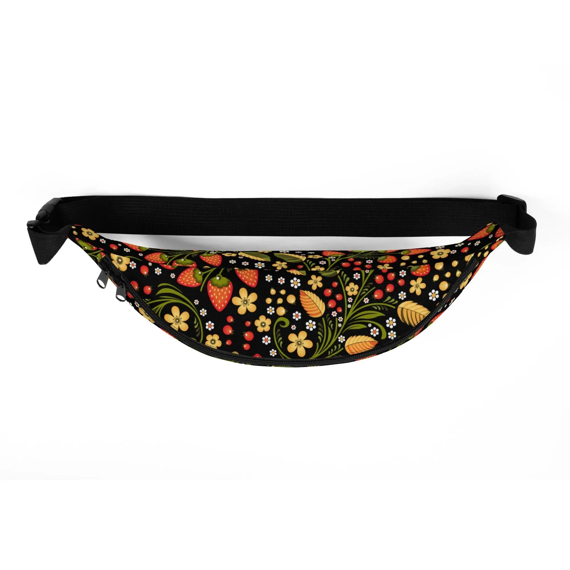 Russian Khokhloma Fanny Pack
