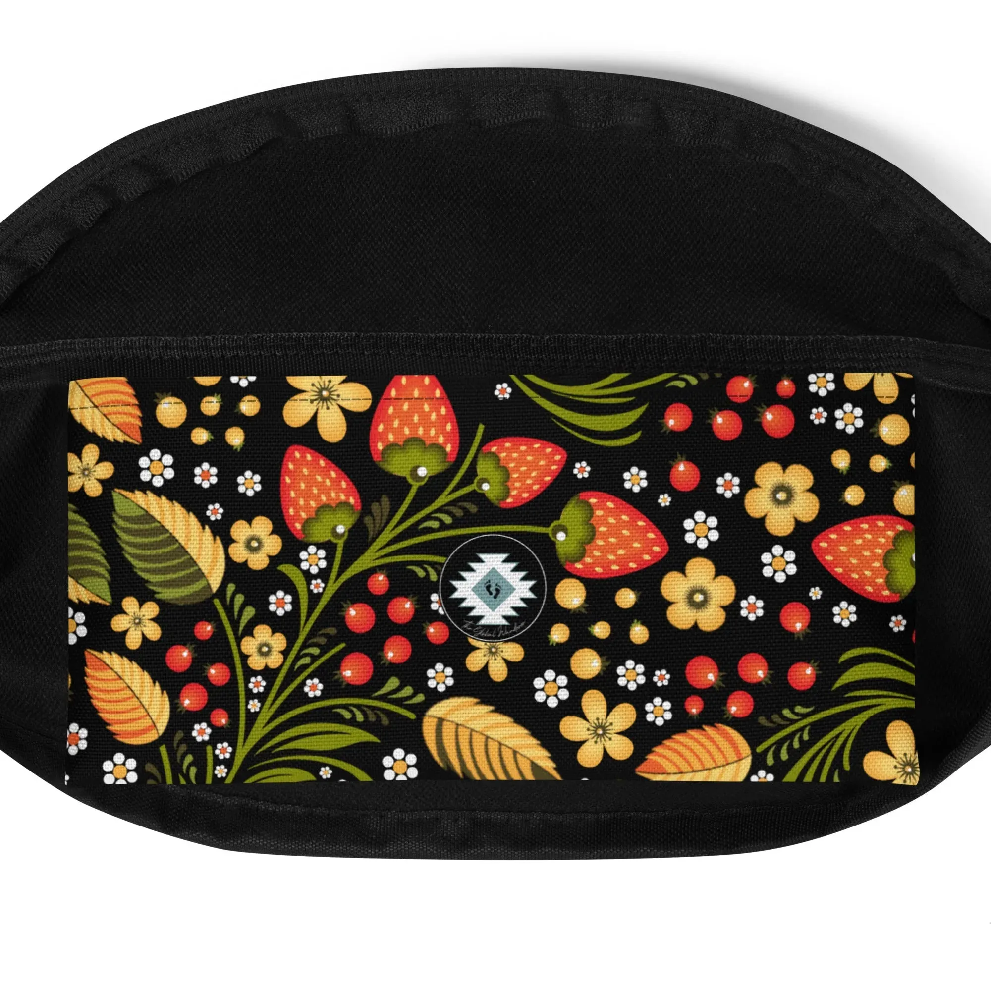 Russian Khokhloma Fanny Pack