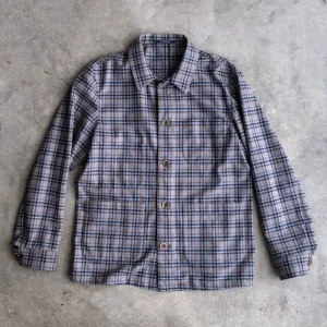 Sample Sale: Doyle in Delfino Flannel Windowpane Wool 42