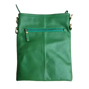 Santai leather Bag: Green
