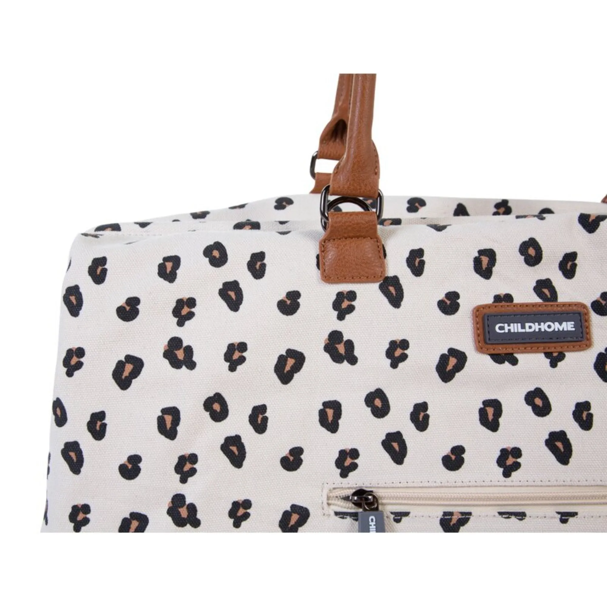 Second Mommy  Big Tote Bag with changing mat - LEOPARD