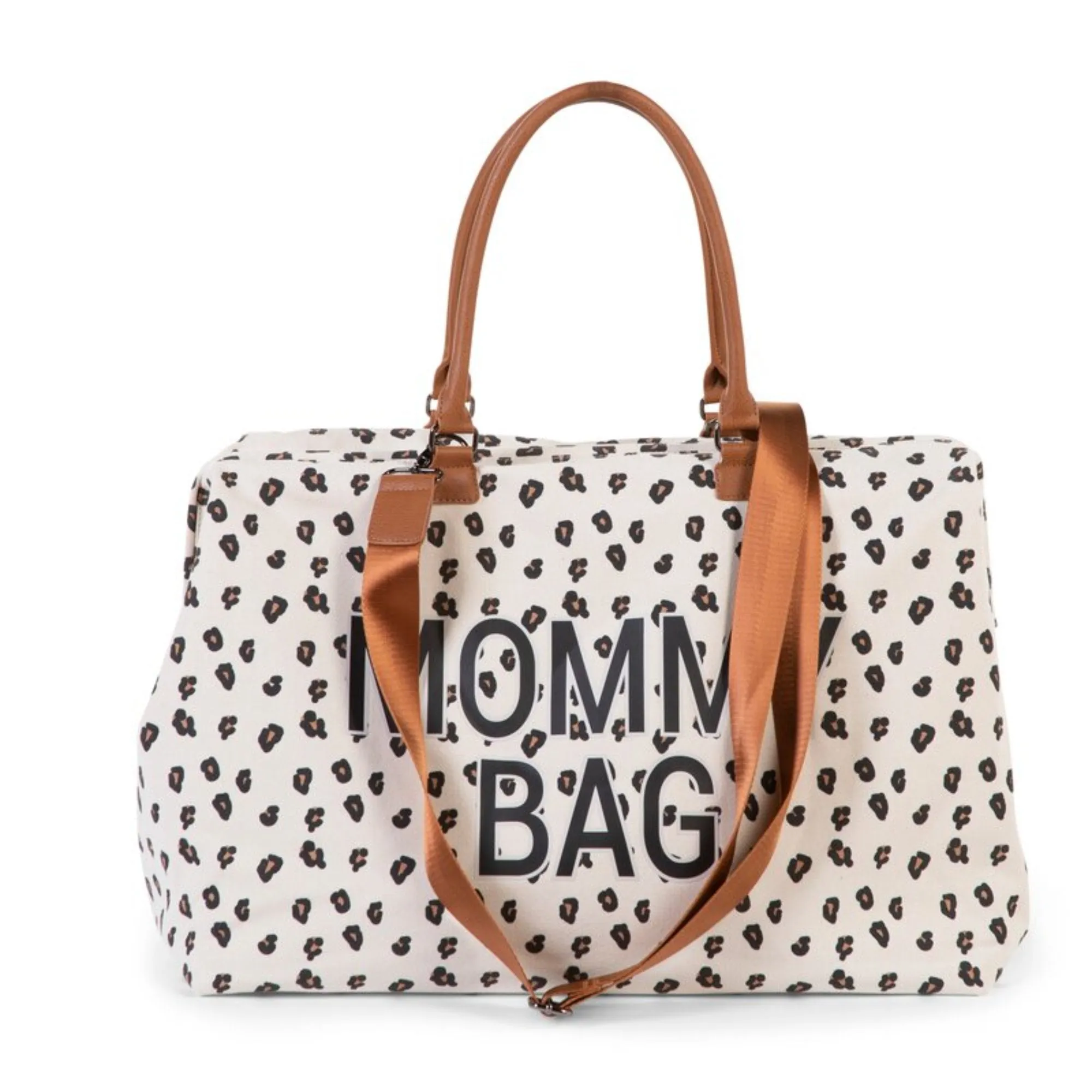 Second Mommy  Big Tote Bag with changing mat - LEOPARD