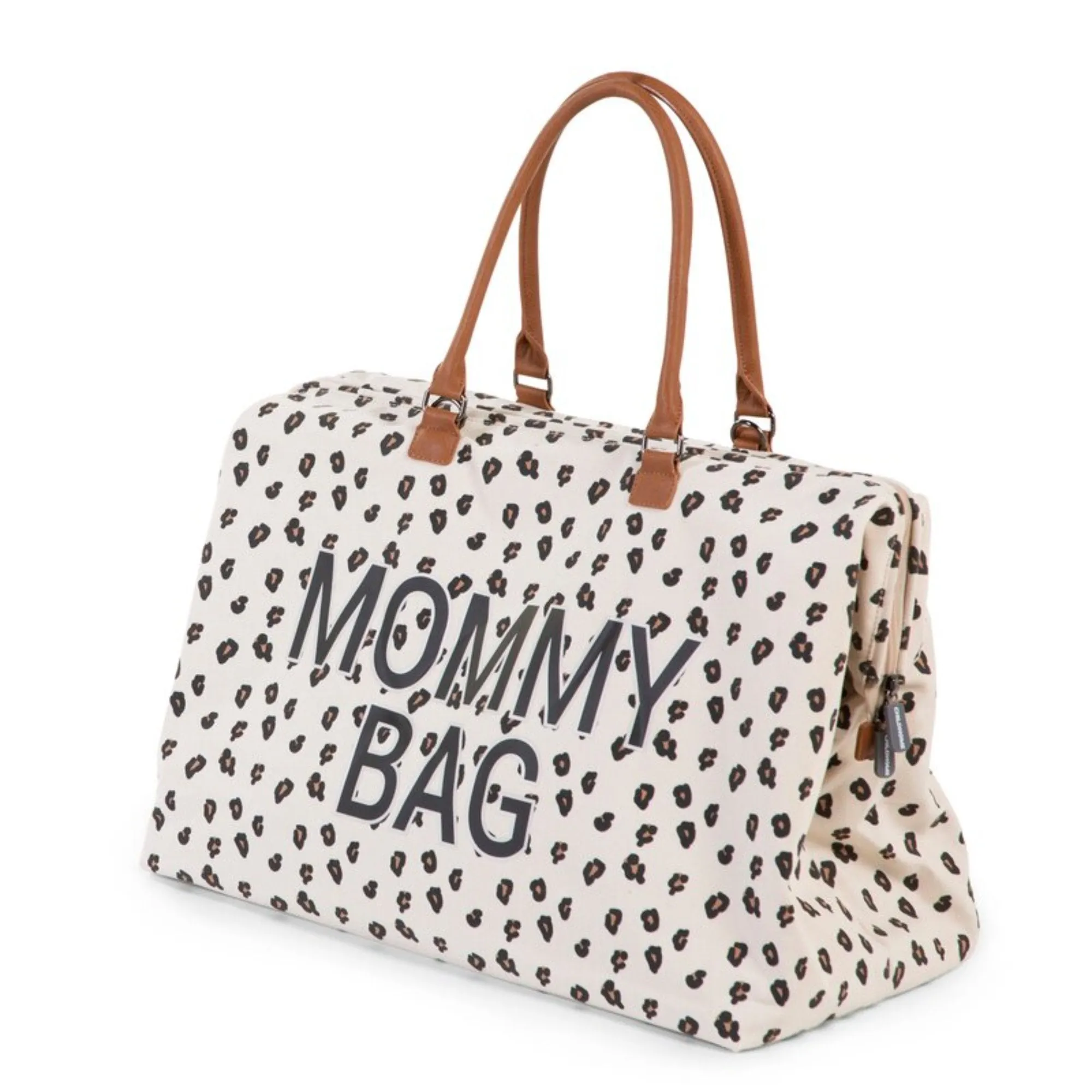 Second Mommy  Big Tote Bag with changing mat - LEOPARD