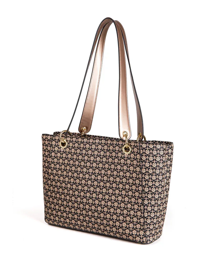 Serenade - XB-2975- Dillon Vegan Tote Bag - Black
