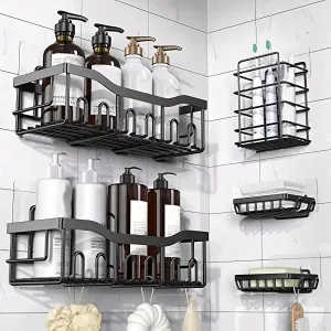 Shower Caddy Adhesive Shower Organizer