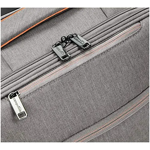 Softside Luggage Spinner Suitcase Spinner - 21-Inch, Heather Grey
