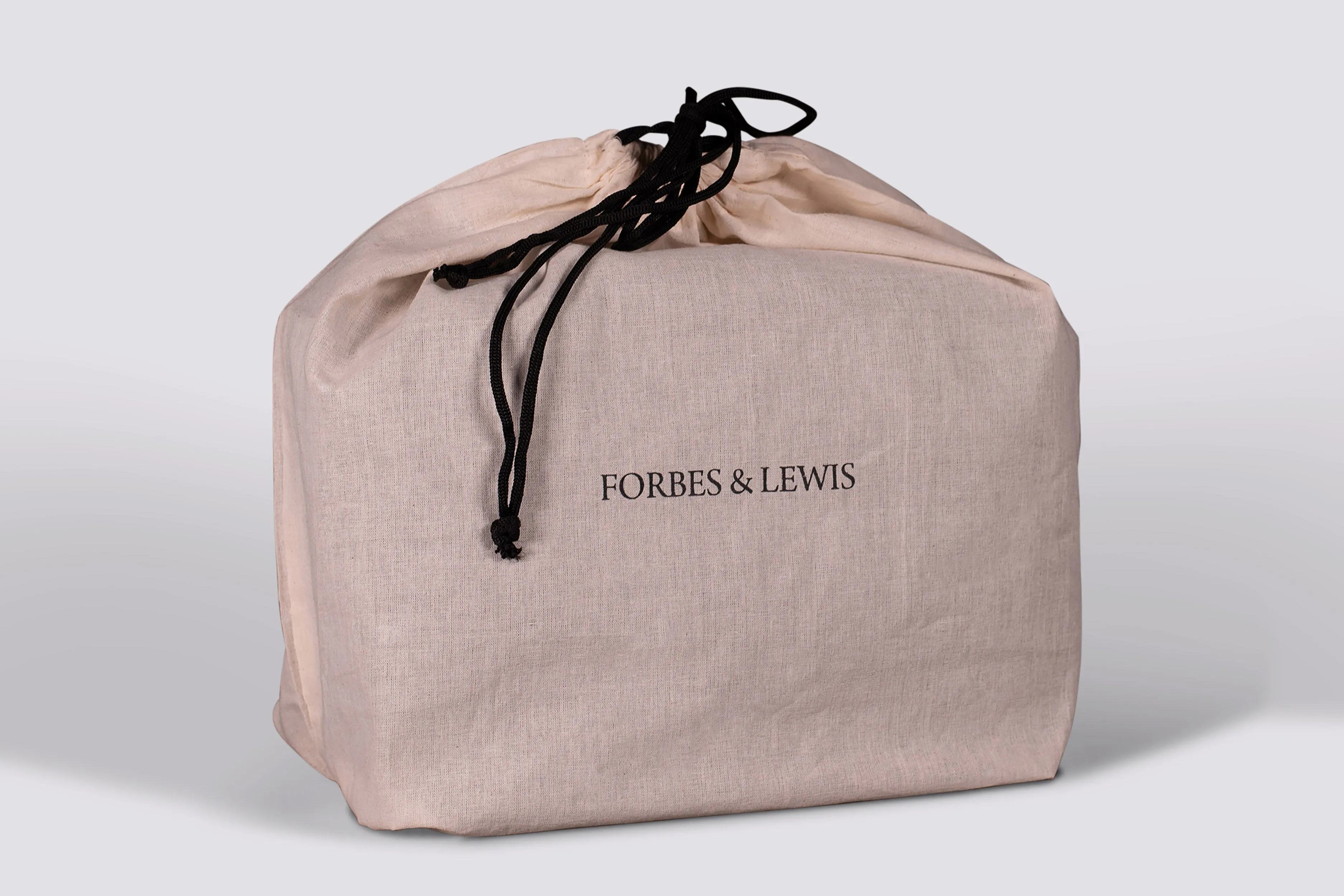 Somerset Wash Bag | Black Waxed Canvas