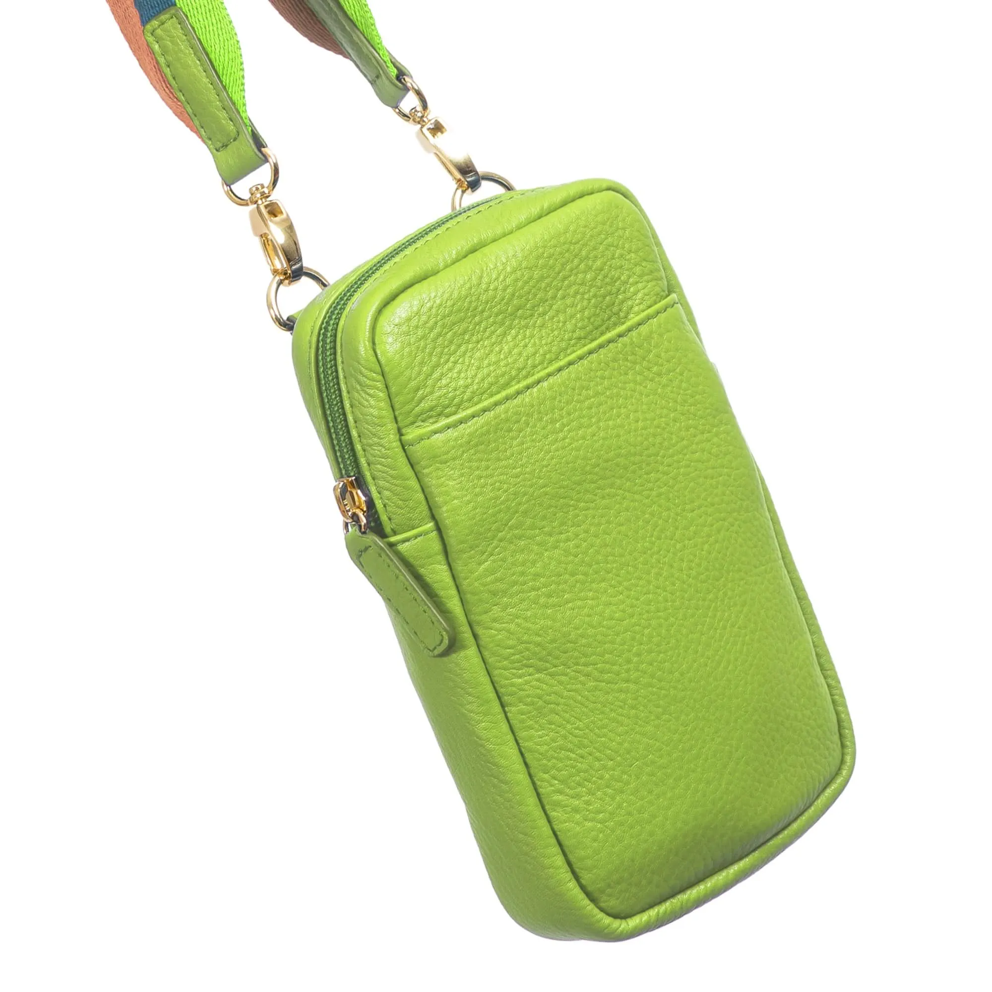Sophia Full Grain Leather Phone Bag