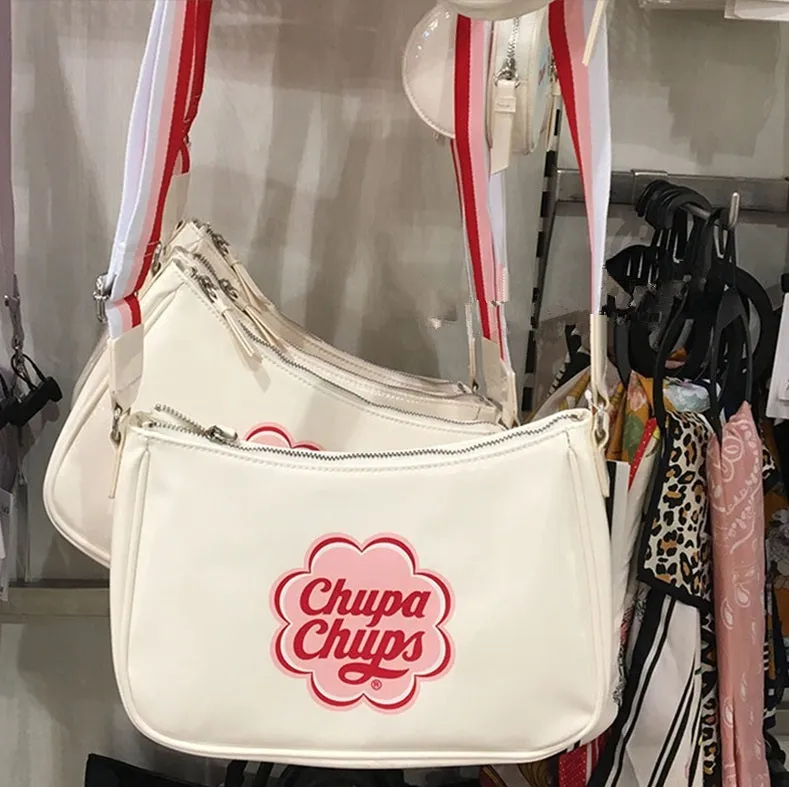 Sweet Candy Lollipop PU Shoulder Messenger Bag