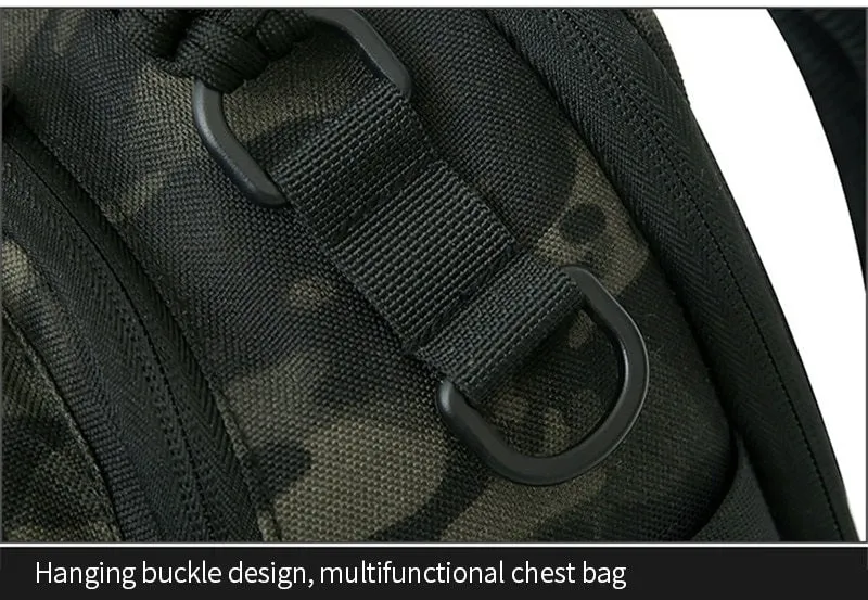 Tactical MOLLE Large-Capacity EDC Crossbody Sling Bag