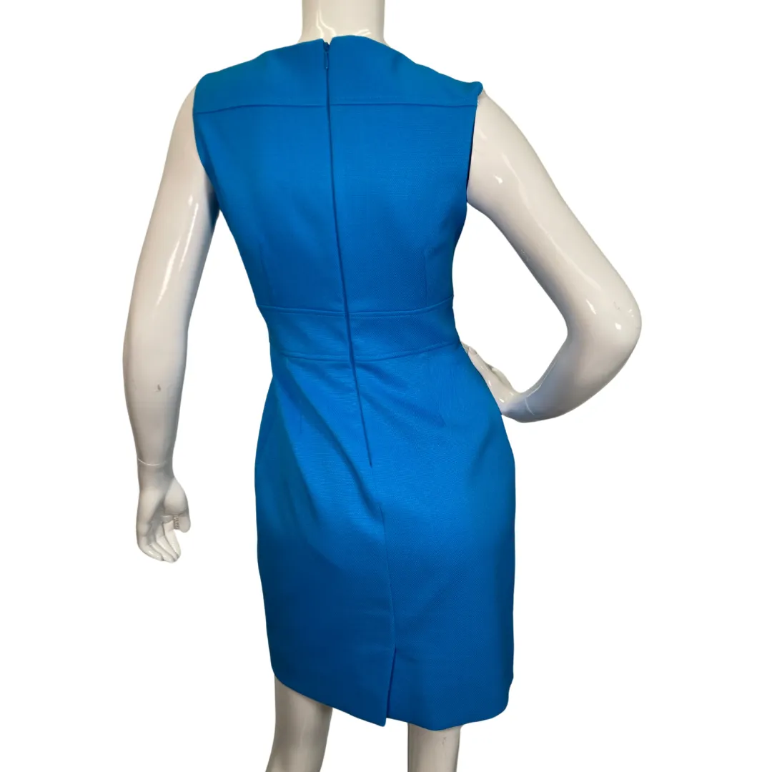 Tahari Seath Vibrant Blue Dress
