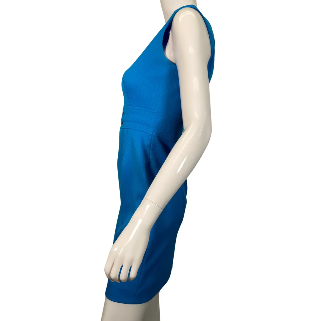 Tahari Seath Vibrant Blue Dress