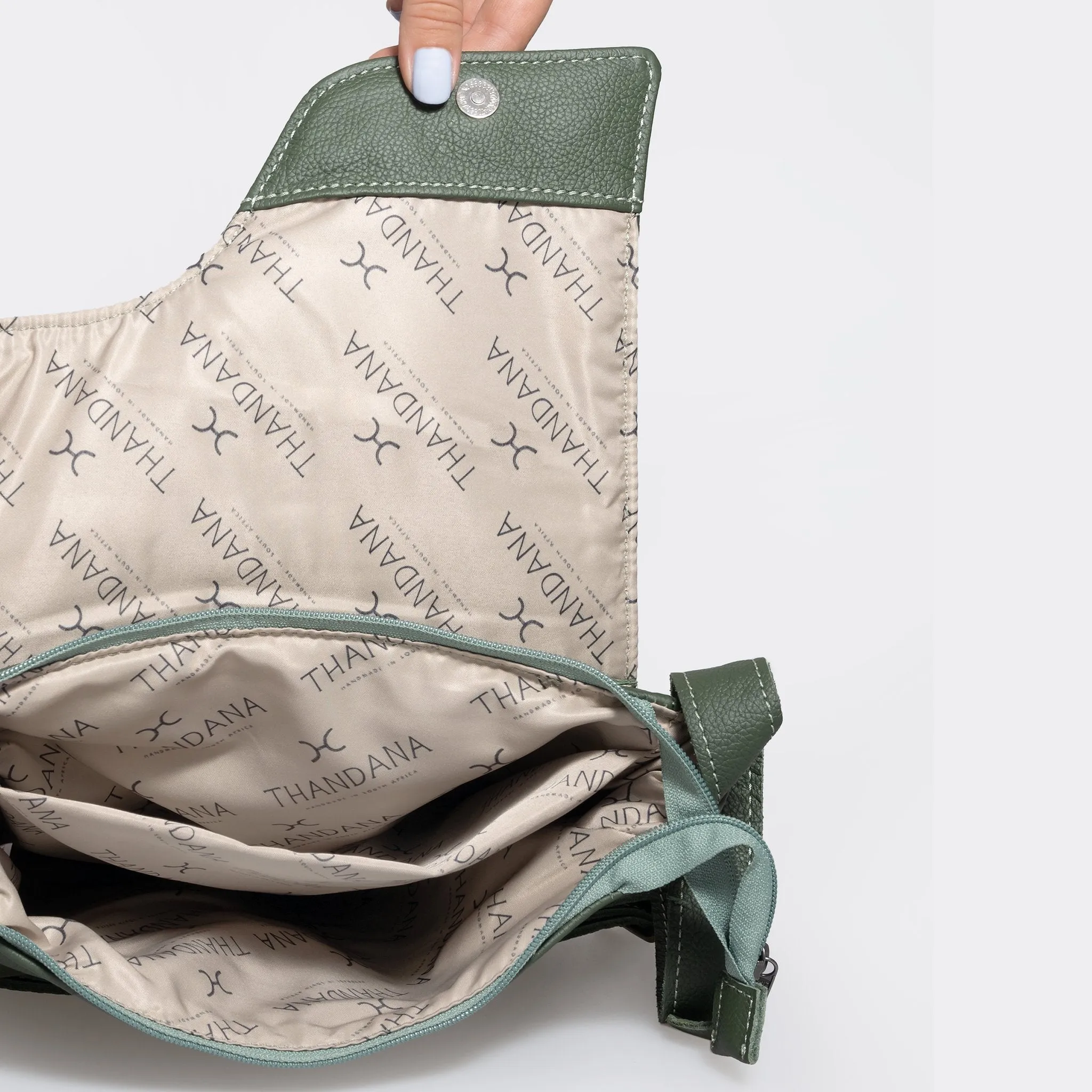 Thandana Leather Tablet Sling Bag