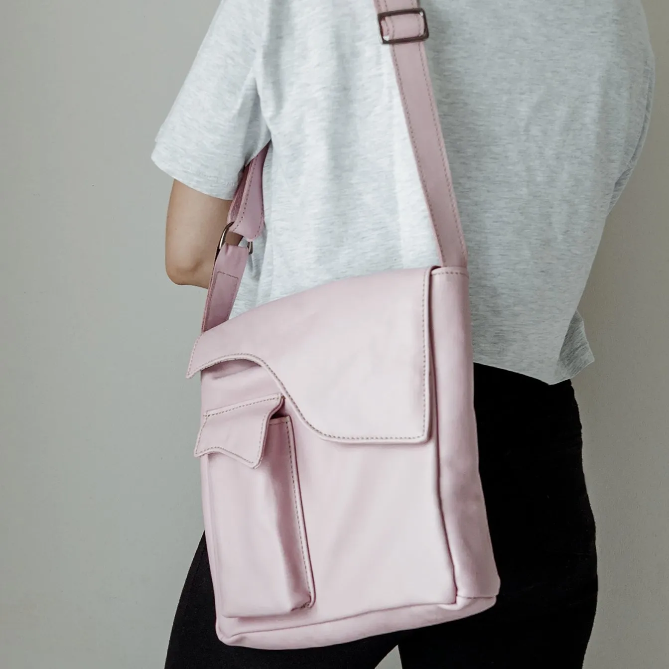 Thandana Leather Tablet Sling Bag