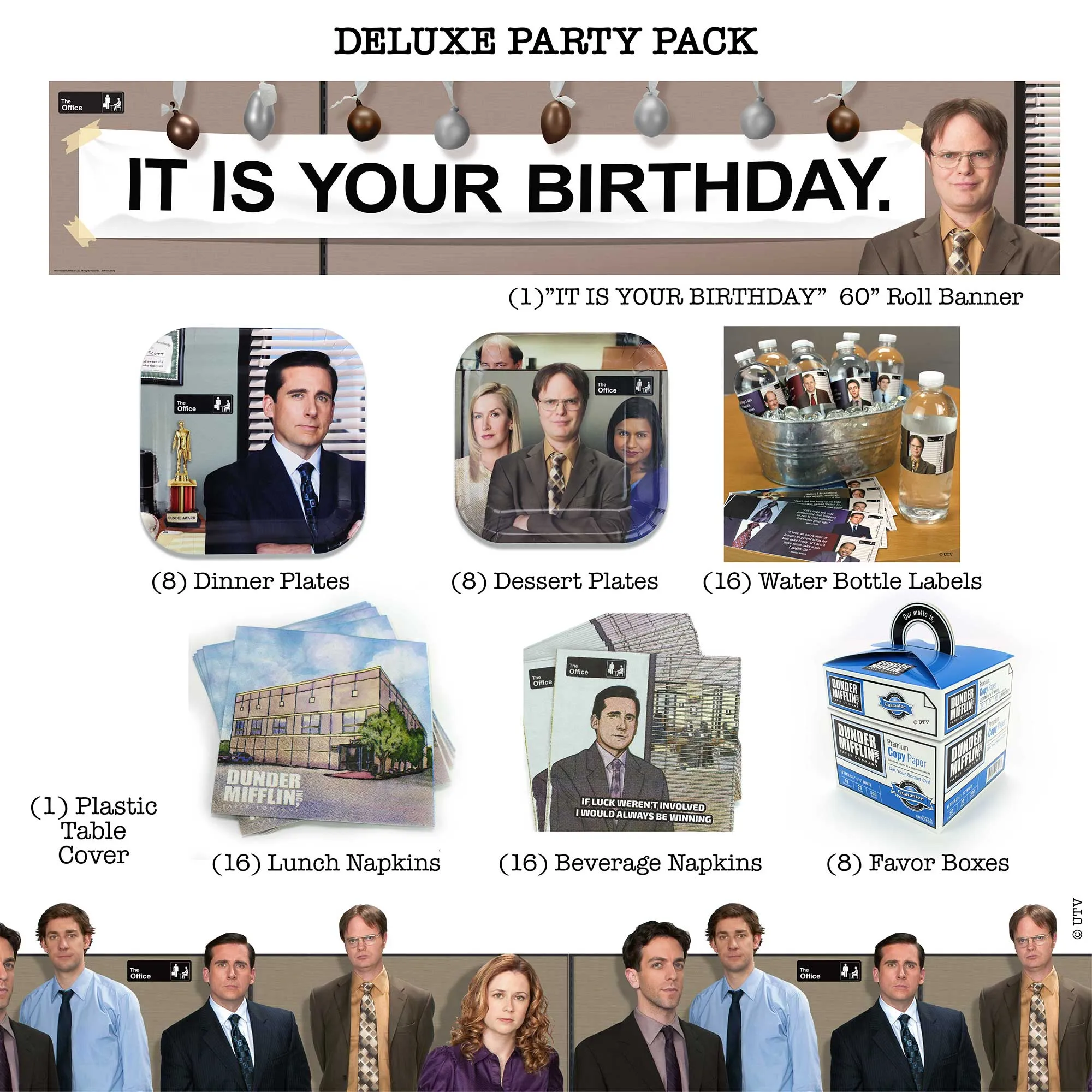 The Office Deluxe Party Pack
